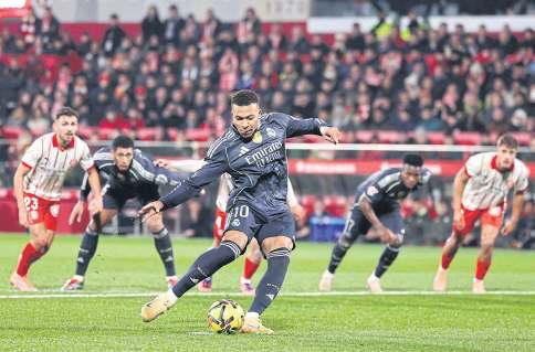 Real Madrid drop points at Girona in 3rd straight draw