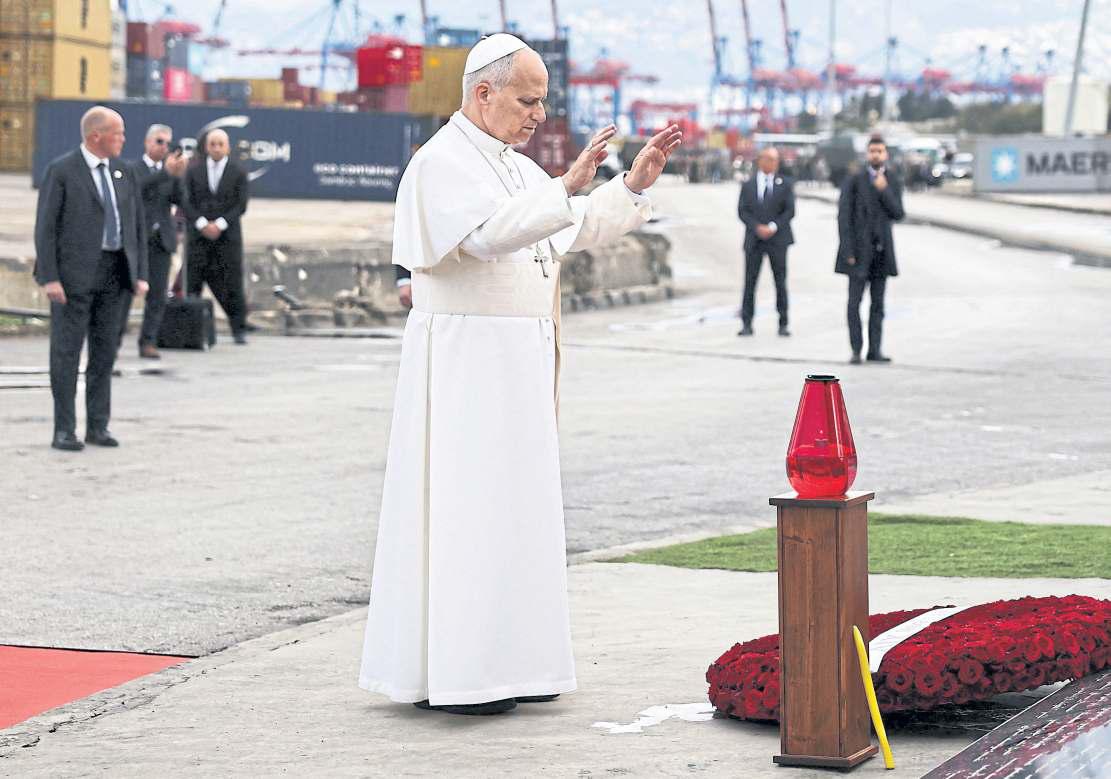 Pope Leo ends trip with Beirut mass