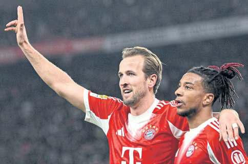 Kane cameo hat-trick as Bayern blast past spirited Stuttgart