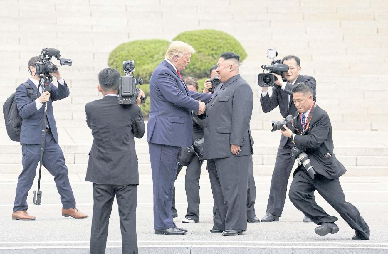 Trump roadmap omits N Korea reference