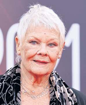 Actor Judi Dench says sight loss 'a crusher'