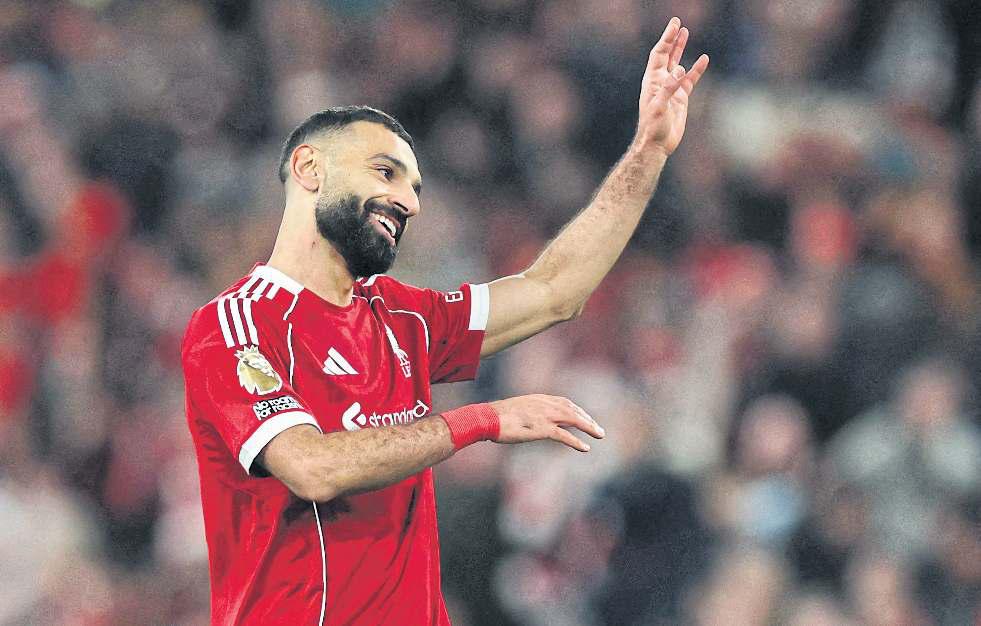Salah silences the noise as Reds cling to hope