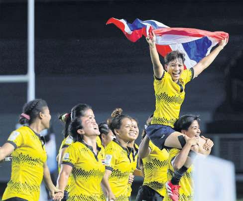 Thailand sweep rugby crowns