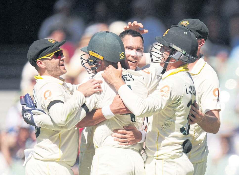 England melt in 40C furnace