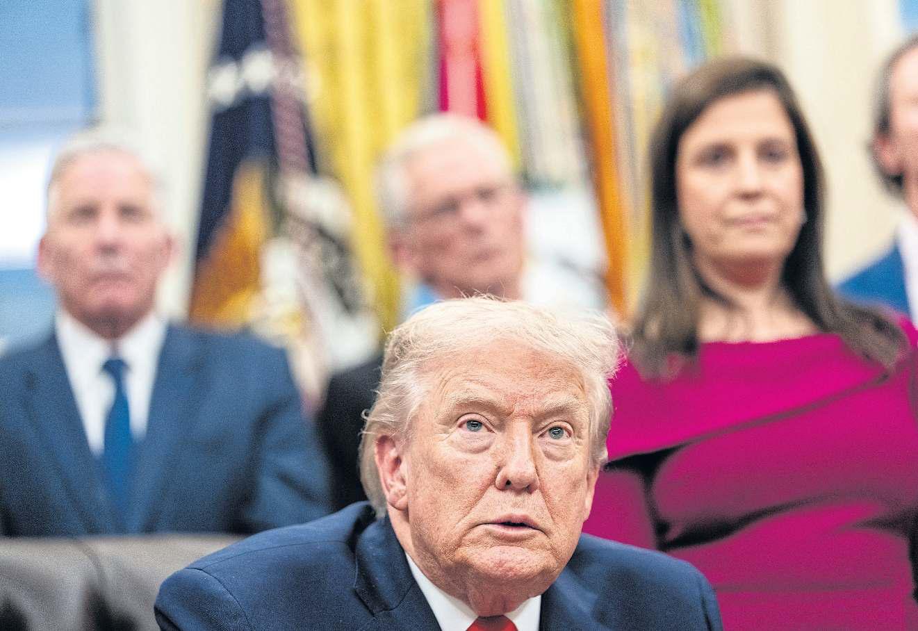 TRUMP ROLLS OUT A FLURRY OF PERKS
