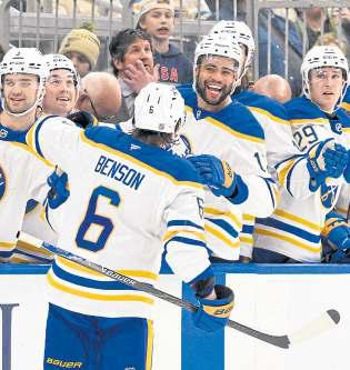 Sabres extend streak to nine