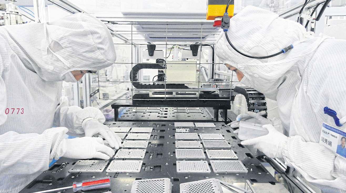 China’s factory activity snaps out of slump