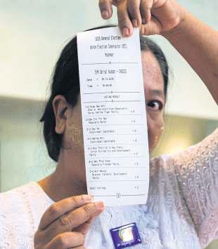 First phase poll turnout 'topped 50%'