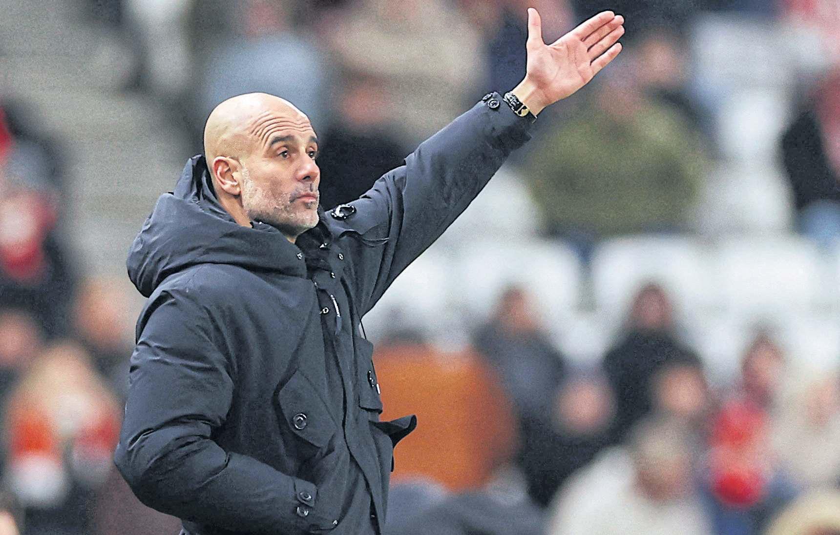 Guardiola insists he's going nowhere