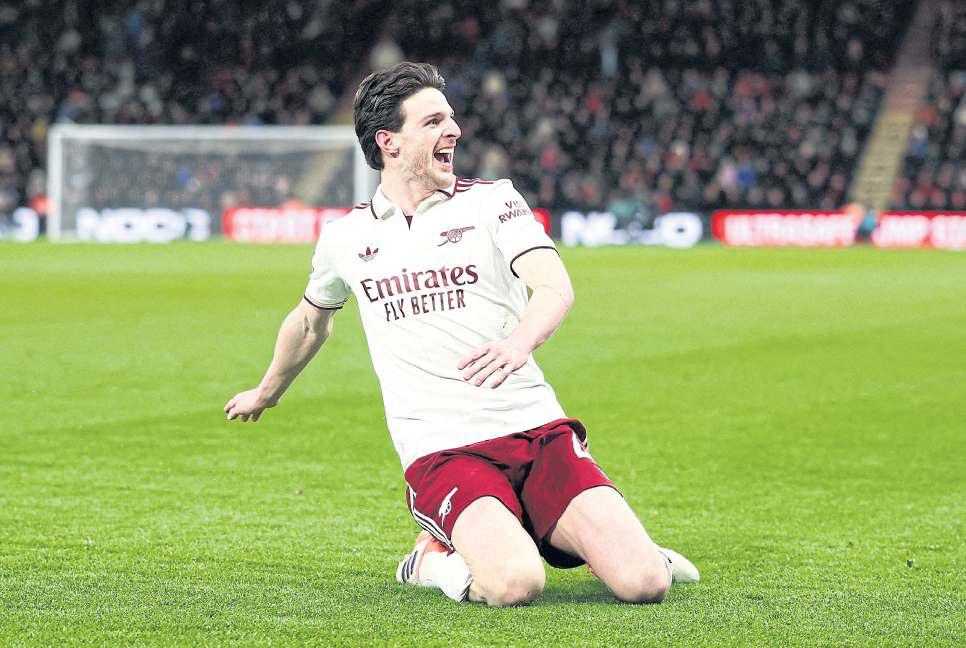 Rice rises to Arsenal's occasion