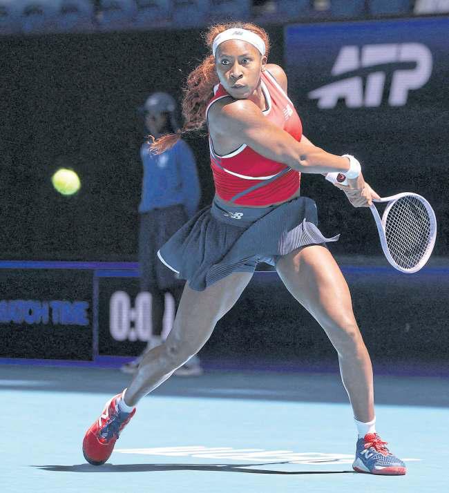 Gauff shocked as US reach the last eight