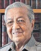Mahathir back in hospital