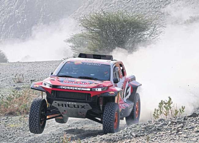 High five for Toyota at Dakar