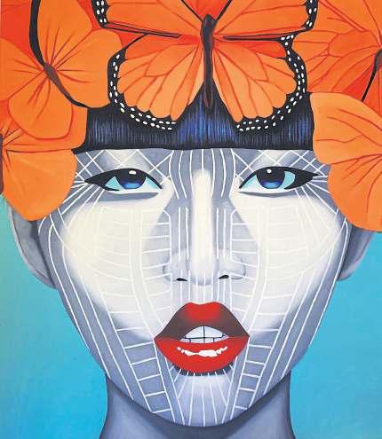 Belgian artist pays tribute to Myanmar's Chin women