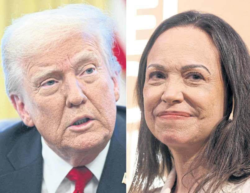 Trump and Machado in talks