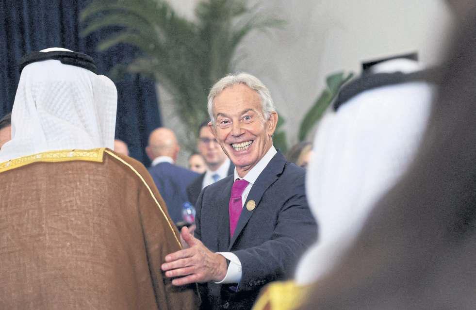 Trump taps Blair for Gaza peace role