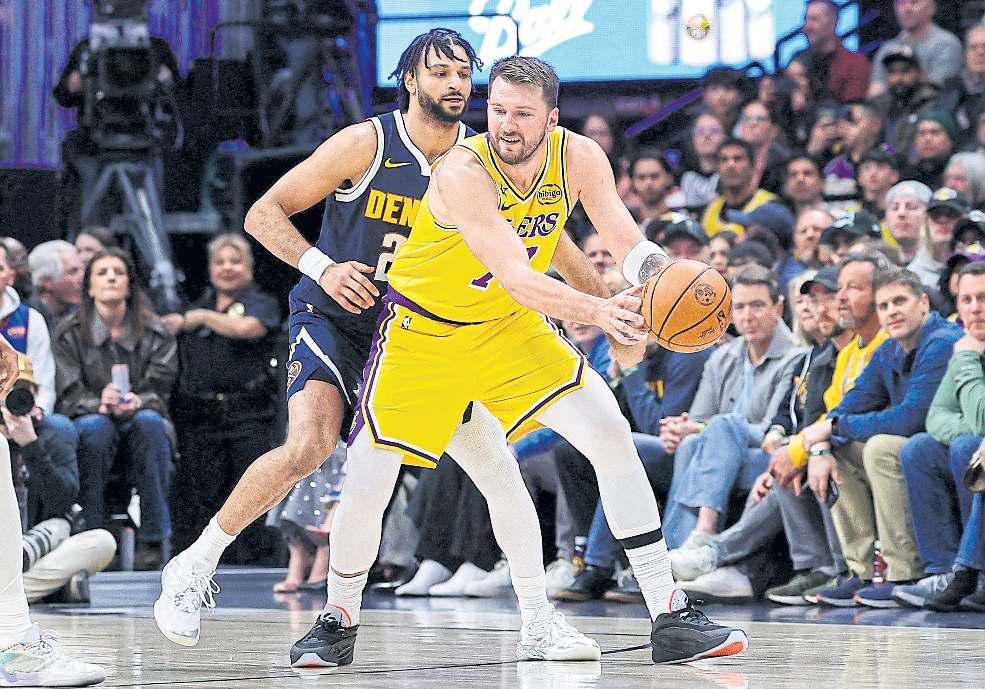 Doncic and LeBron magic rocks the Nuggets