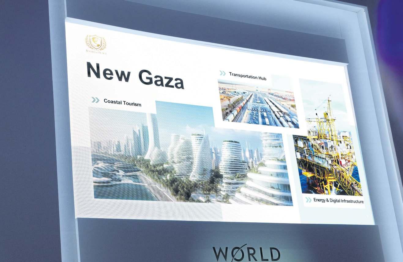 US TOUTS 'NEW GAZA' VISION
