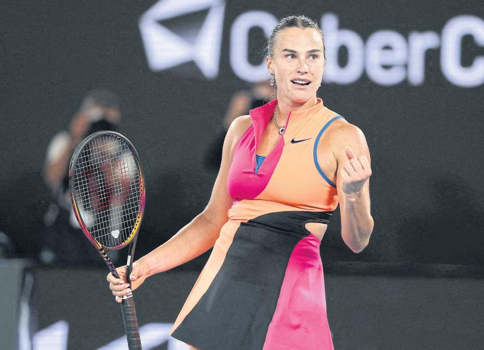Supreme Sabalenka storms into final