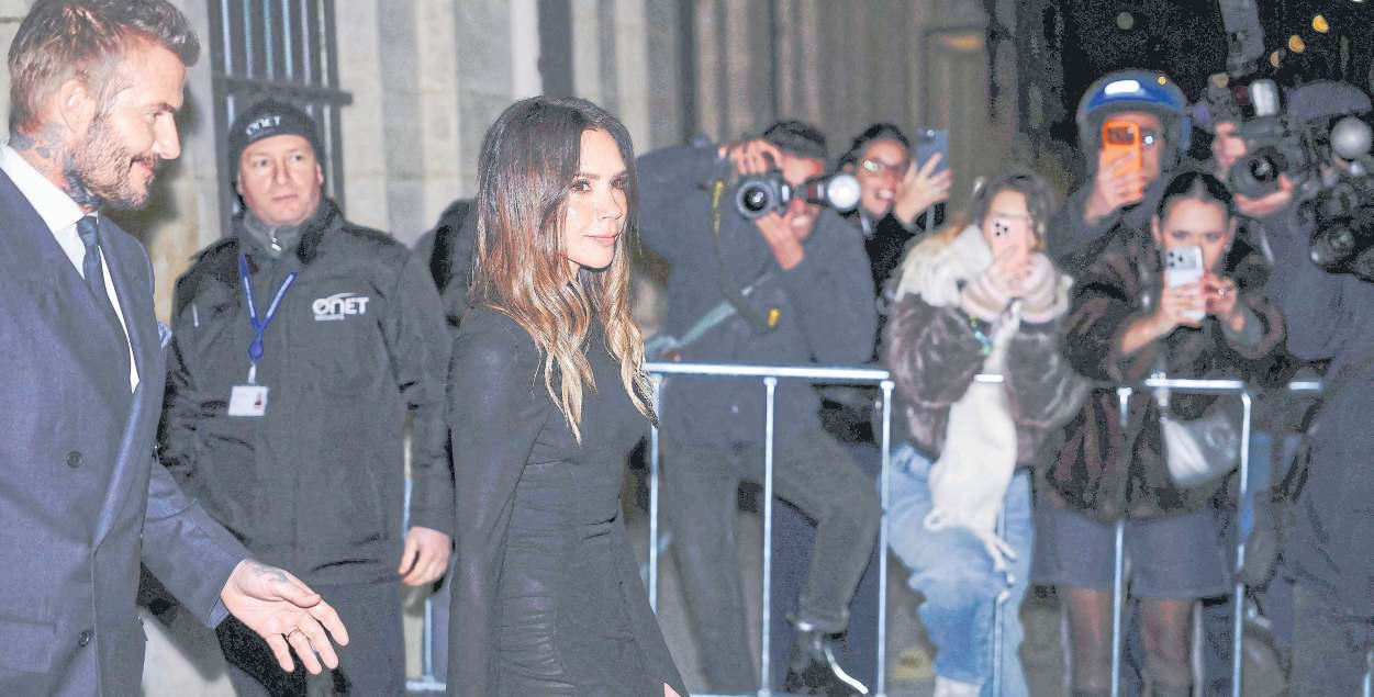 Victoria Beckham honoured in Paris amid ongoing family rift