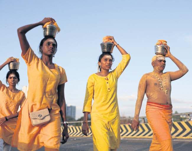 Hindus celebrate Thaipusam