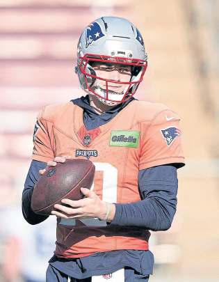 Patriots signal-caller Maye has pain-free training run