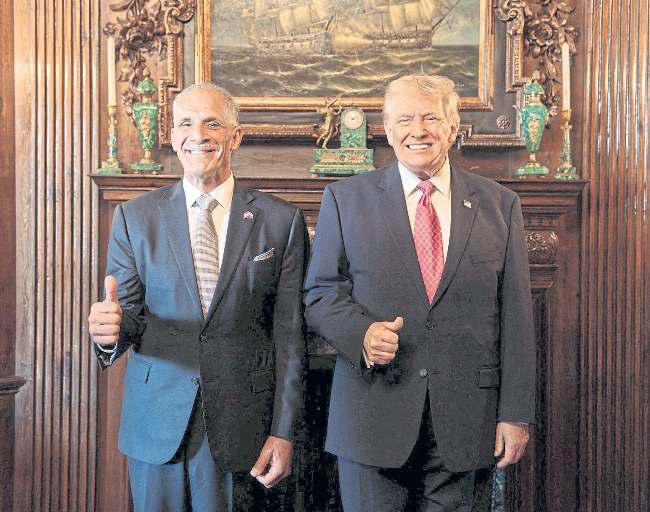 Trump praises new leader of Honduras
