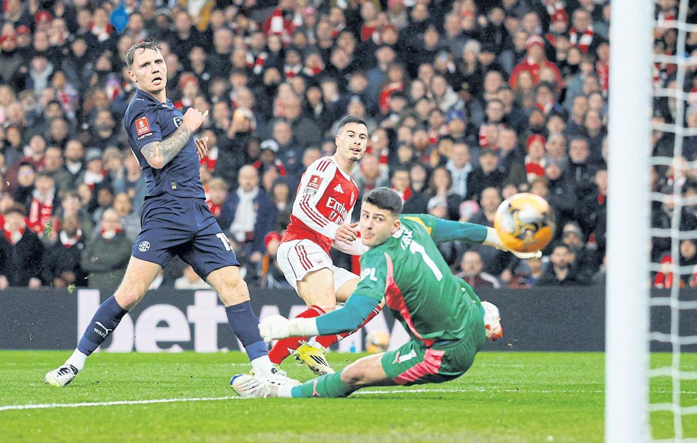 Arteta's quadruple dream gathering pace