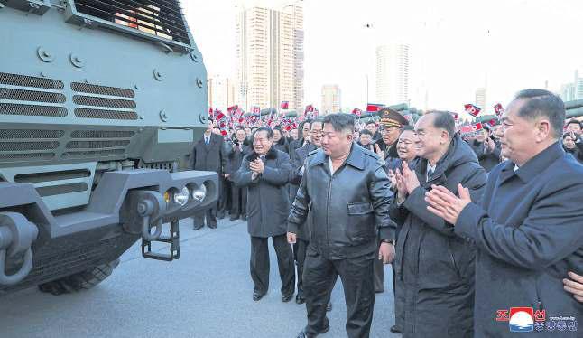Kim shows off new nuclear rocket system