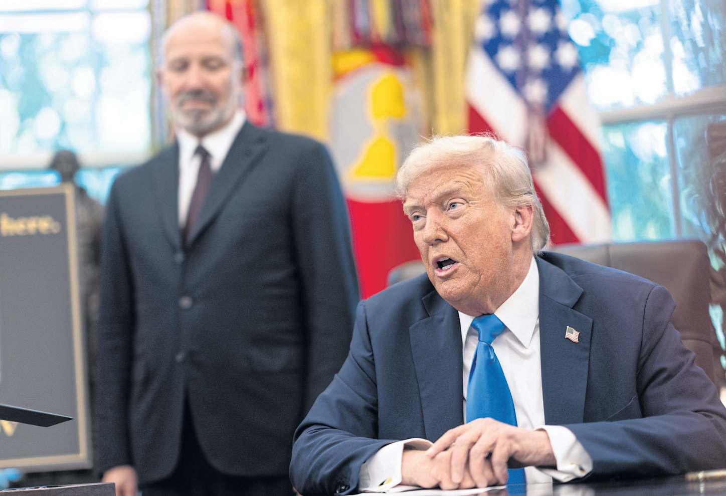 TRUMP GETS PERSONAL OVER TARIFFS