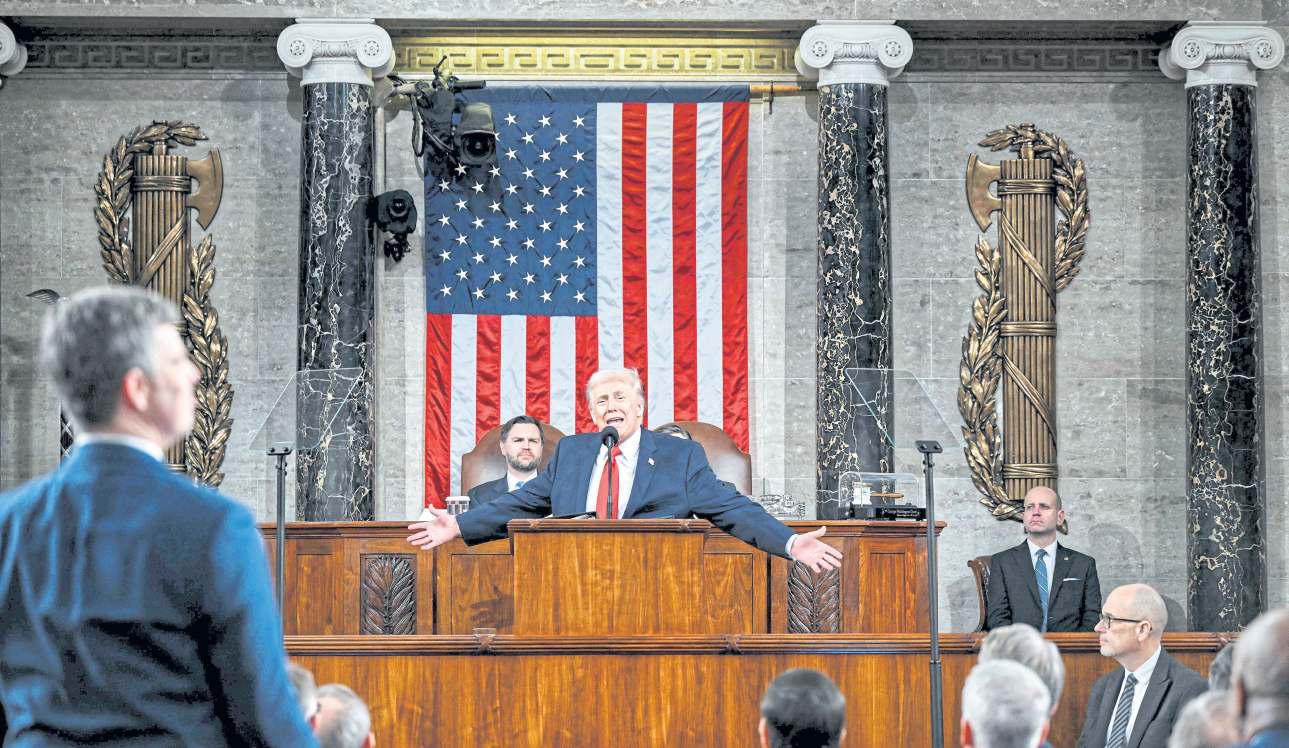 Trump boasts 'turnaround for the ages' in Congress