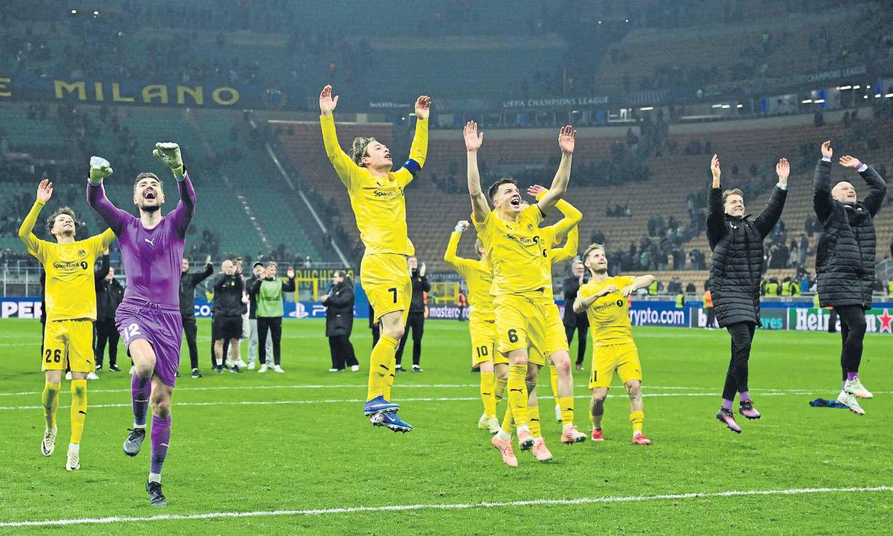 Ice-cold Bodo knock Inter out