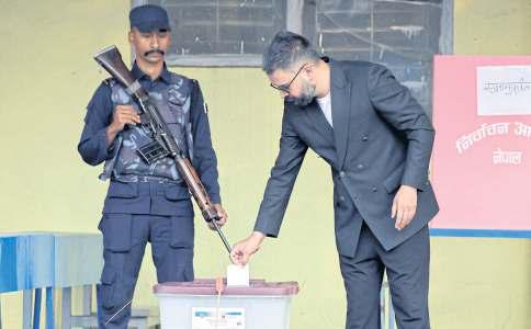 Nepal's rapper-turned-politician looks set for win