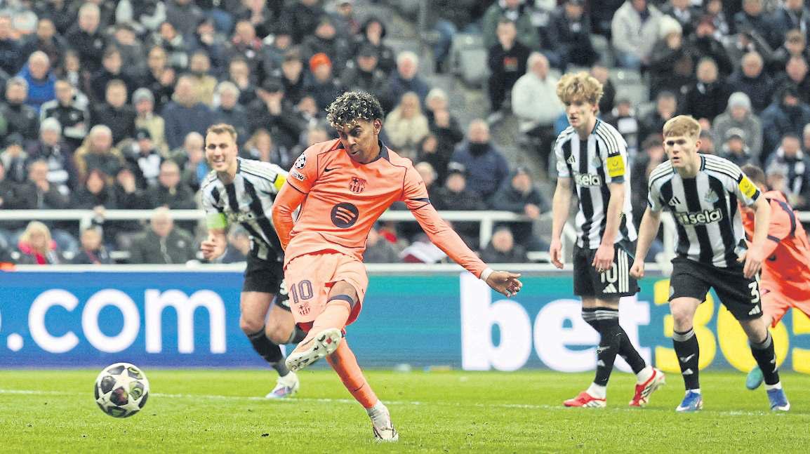 Yamal denies Newcastle, Reds lose