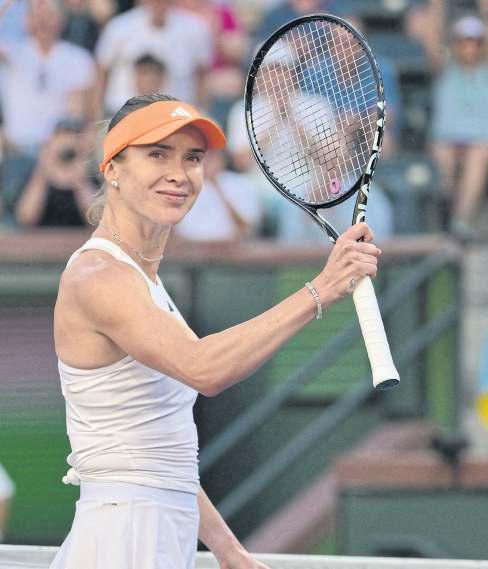 Nerveless Svitolina packs off Swiatek