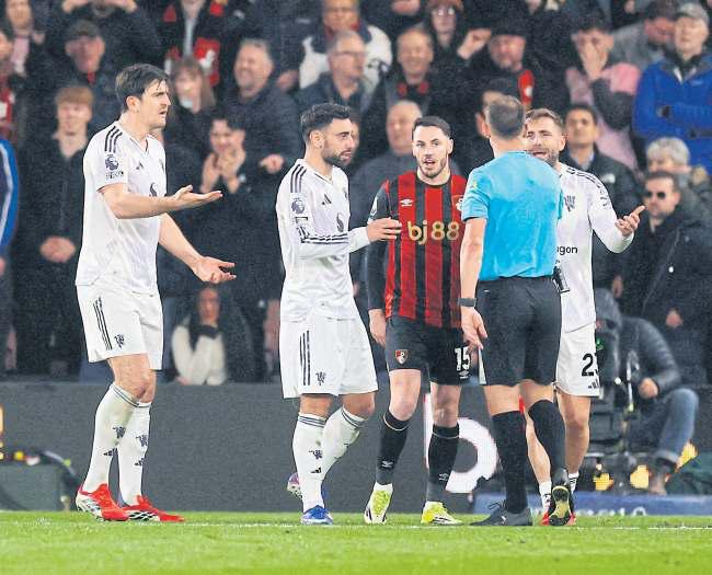 Carrick 'baffled' by inconsistent penalty rulings