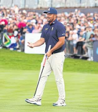 Emotional DeChambeau claims South Africa event