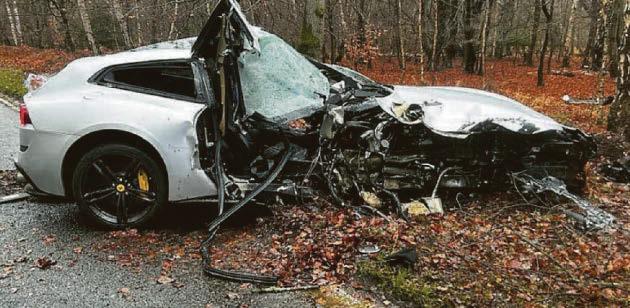 I've another chance at life after horror Ferrari crash