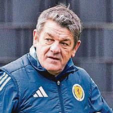 SCOTS NO.2 ADMIRES TEENAGER'S CONFIDENCE