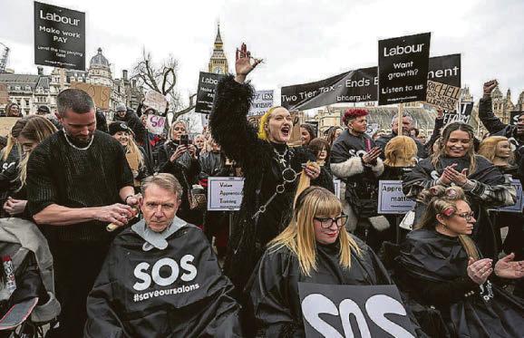 Hairdressers want cuts in VAT on labour costs to save staff