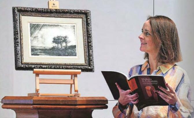 Rembrandt work fetches £225,200 at Scots auction