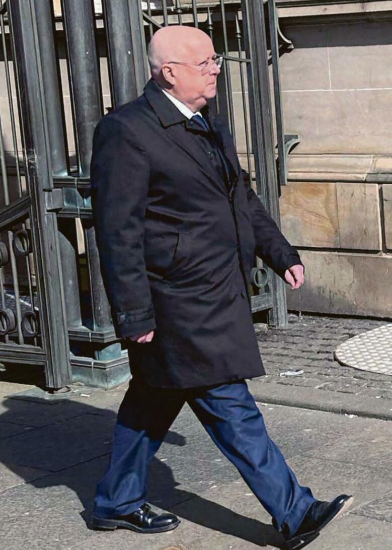 STURGEON IN CLEAR BUT MURRELL GOES TO COURT