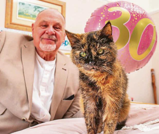 Happy 30th purr-thday to world’s oldest moggy