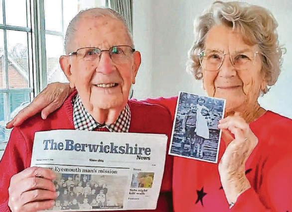 Photograph in paper sees old friends reunited after 85 years