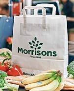 Morrisons raises cost-saving target to flbn as sales climb