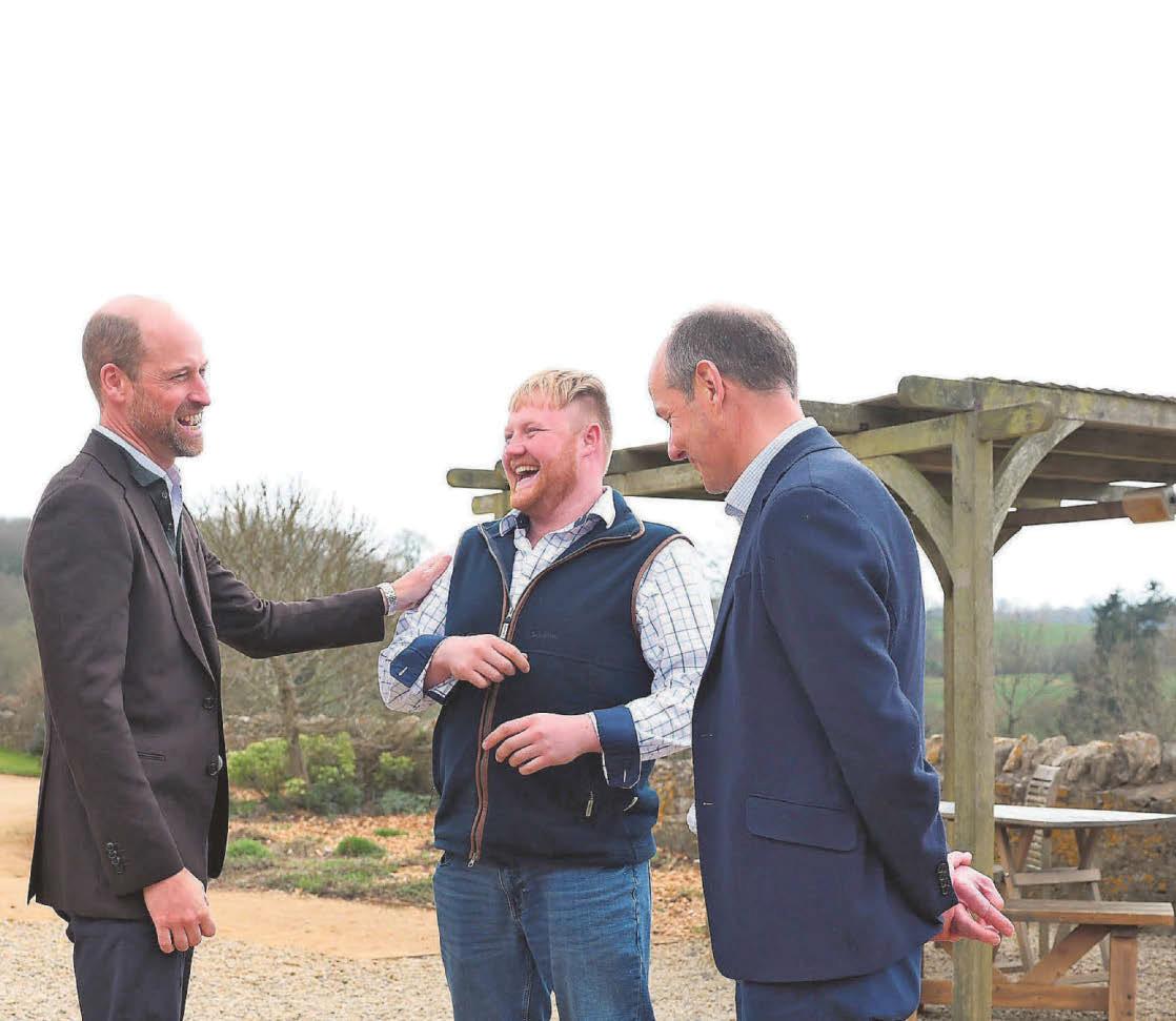 Prince joins Kaleb on Clarkson's Farm