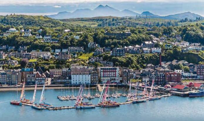 Voyagers revisit... Oban will host round-world clipper racers again
