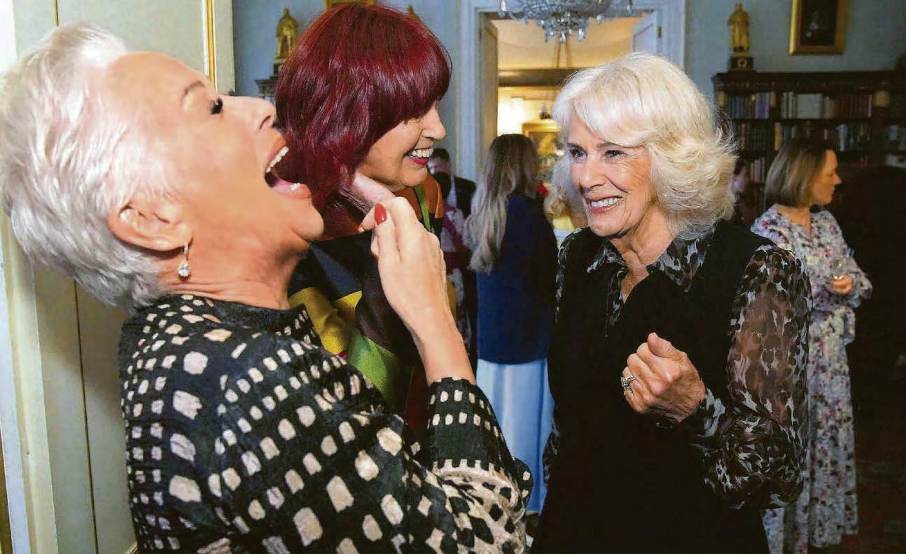 Camilla shows why she's such a good egg