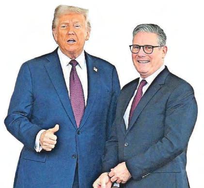 PM to 'back British brilliance' in face of Trump's tariffs