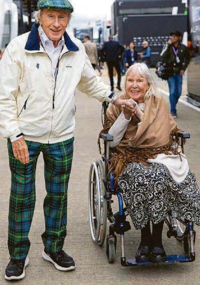 F1 great Sir Jackie: Lady Helen lives in 'new world'